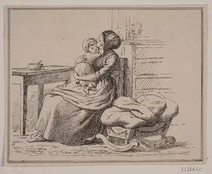 Illustratie bij Billeder og Vers van Julius Exner en Christian Winther