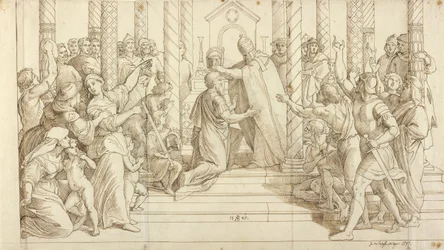 De kroning van Karel de Grote
