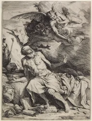 Sint Hiëronymus die de trompet van het Laatste Oordeel hoort, c. 1621