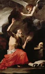 St. Hiëronymus en de Engel van het Oordeel