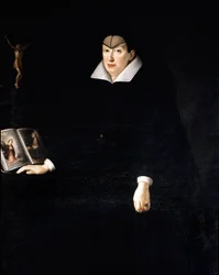 Portret van Christine de Lorraine, begin 17e eeuw
