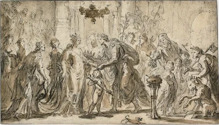 Het Huwelijk van Zenobia en Odenatus