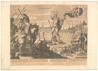 De kolossus van Rhodos