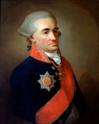 Portret van de Dichter Michail M Kheraskov, laat 18e eeuw