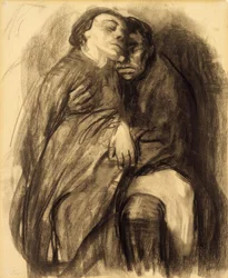 K.Kollwitz, Liefdespaar