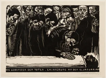 Herdenkingsblad voor Karl Liebknecht