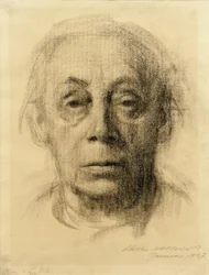 Zelfportret en face