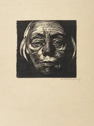 Zelfportret, 1923