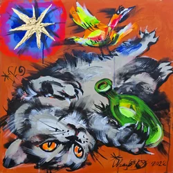 Ondeugende kat