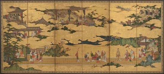 Scènes uit het leven van de Ming Huang Keizer en Yang Guifei