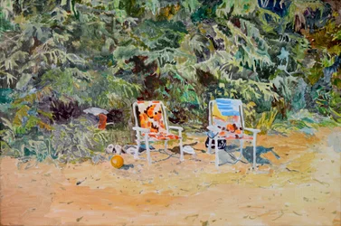 Zomerstrandstoelen