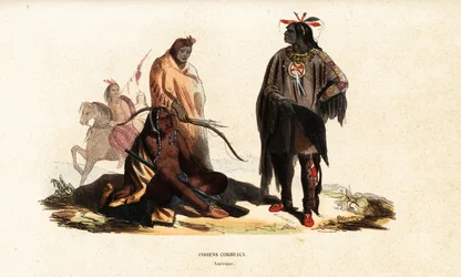 Kraaienvolk bij Fort Clarke