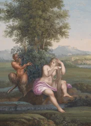 Beeknimf en faun