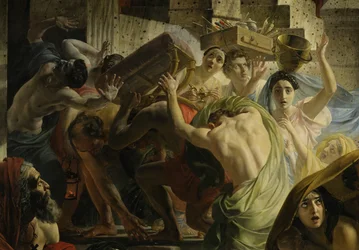 (detail) De laatste dag van Pompeii