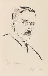 Portret van Thomas Mann 1875-1955, 1924