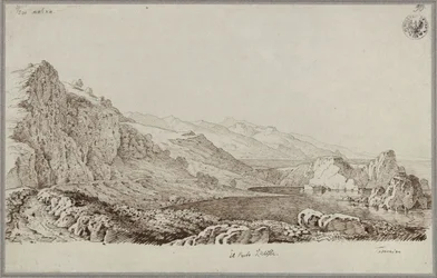 „Haven van Odysseus bij Taormina” / Landschap bij Taormina