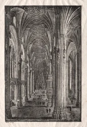 Interieur van de Stephansdom in Wenen