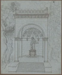 Mansfeld. Ontwerp voor een Luthermonument