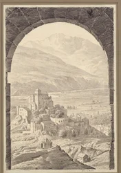 Sion in het Zwitserse kanton Wallis