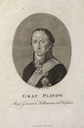 Portret van graaf Matvei Ivanovich Platov