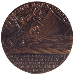 Medaille ter herdenking van de torpedering van de lijnboot 