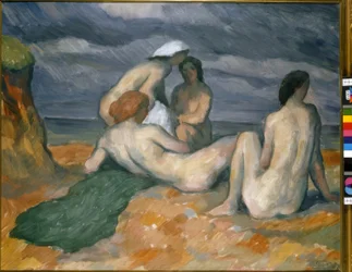 Vrouwen aan zee