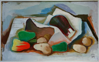 Stilleven met groenten