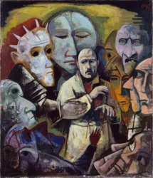 Zelfportret met demonen