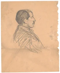 Portret van Ernst Goldschmidt