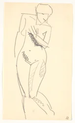 Staand model
