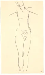 Staand model