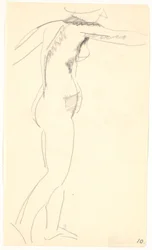 Staand model