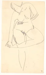 Staand model