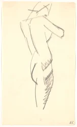 Staand model