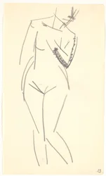 Staand model
