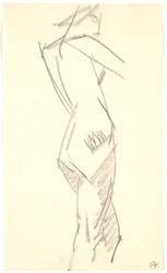 Staand model