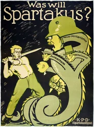 Duitse Revolutie 1918-1919 De Spartacus Liga (Spartakusbund)