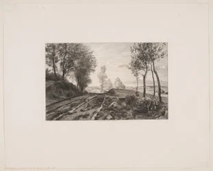 Deens: Landschap met weg