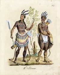 Noord-Amerikaanse Indianen (afdrukken)
