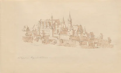 Het kasteel van Kaiserslautern