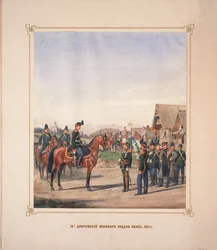 13e Militaire Orde Dragoon Regiment, 1871