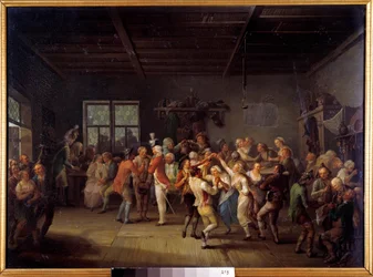 Werving in een 18e-eeuwse herberg