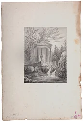 De Tempel van de Liefde in het park van het Château de Malmaison