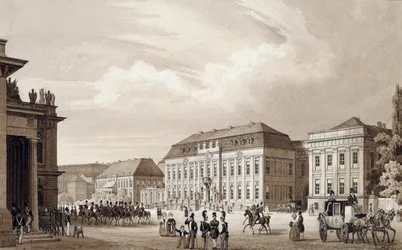 Unter Den Linden, Berlijn, ca.1840