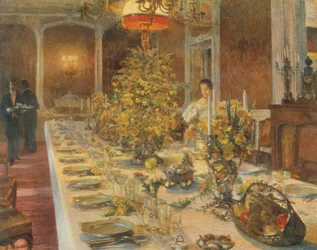 Voor het diner