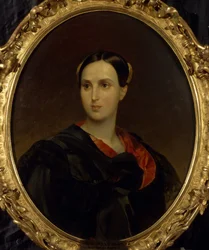 Portret van gravin Olga Pavlovna Fersen Stroganova 1808-1837, c. 1837