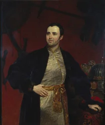Portret van Prins Mikhail Andreyevich Obolensky, 1846
