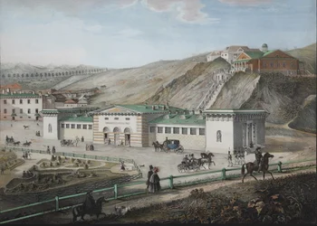 De Kaukasische mineraalbronnen, midden 19e eeuw