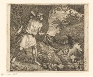 Jupiter en de geit Amalthea