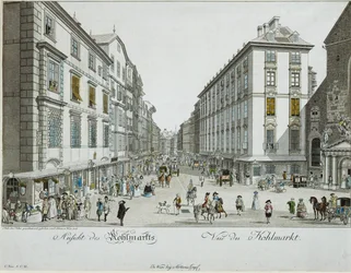 De Kohlmarkt (gravure)